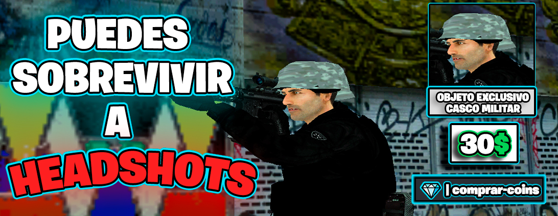Casco Anti Headshot